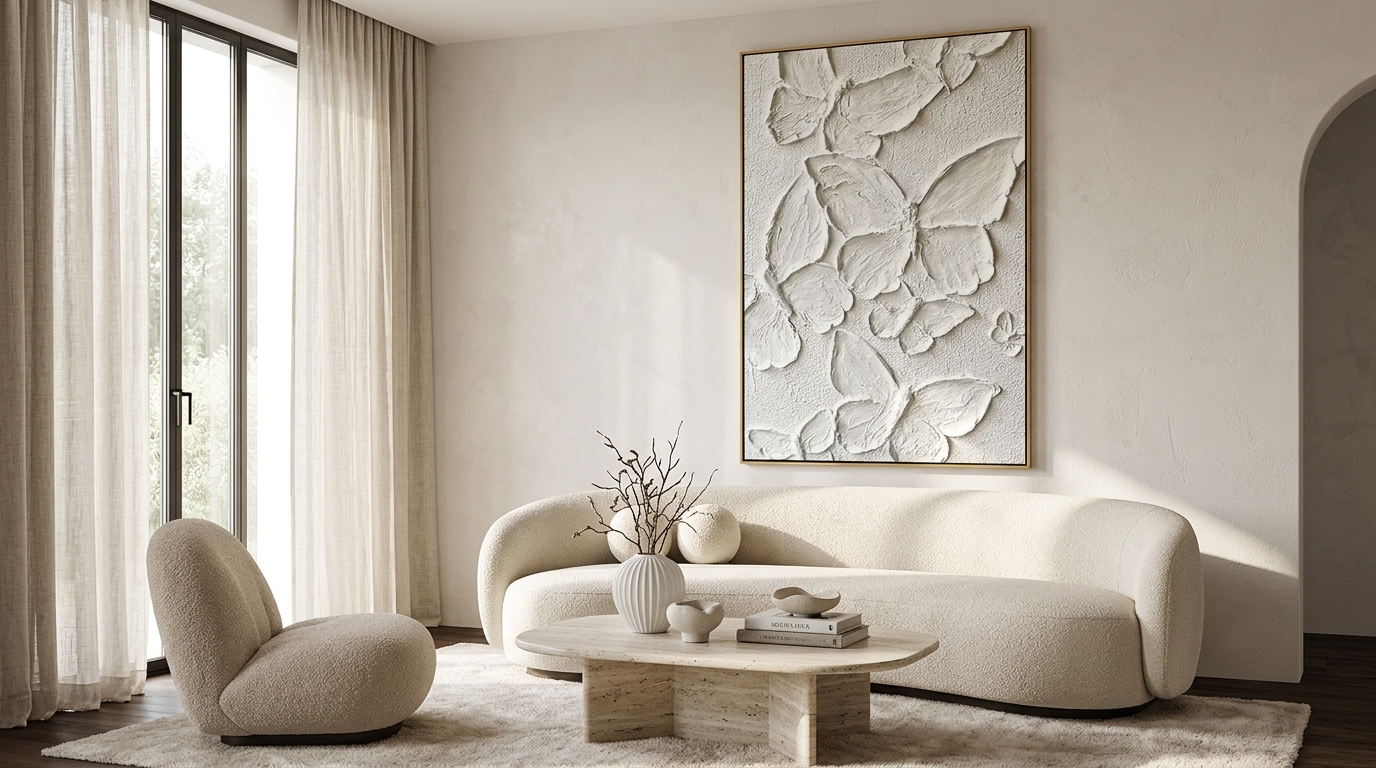 How to Style White Butterfly Wall Art in Modern Interiors: A Guide to 3D Butterfly Wall Decor for Living Rooms and Bedrooms