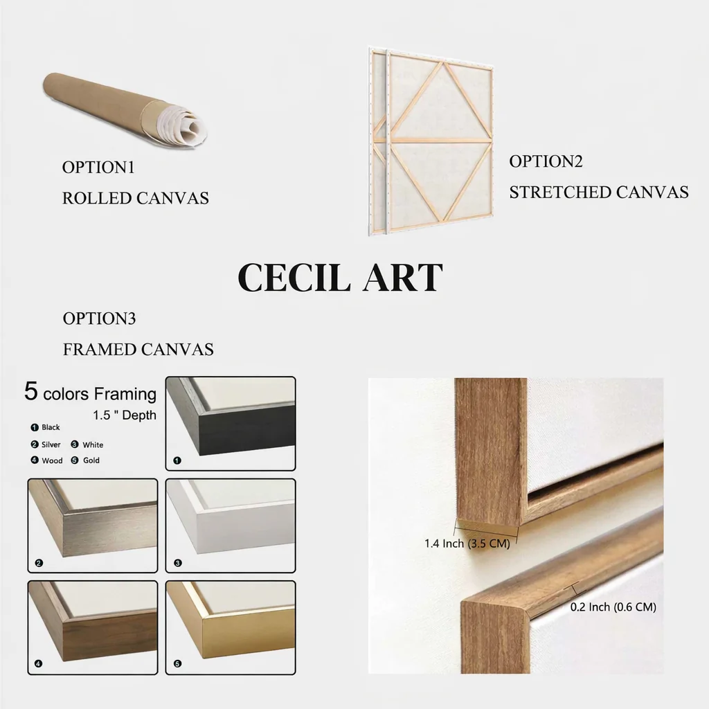 AUTUMN SUNRISE: Warm Orange Yellow Forest Sunrise Panoramic Canvas