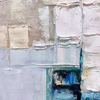 STRATUM: Impasto Cool Blues Crisp Whites Grounding Canvas