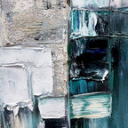 STRATUM: Impasto Cool Blues Crisp Whites Grounding Canvas