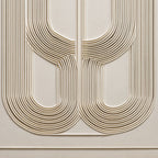 ARCADE: Textured Minimalist Architectural Abstract Painting