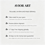 AVIORART Triumph Gold Wall Art Canvas