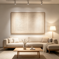 BEIGE TEXTURE : Textured Minimalist Beige Canvas