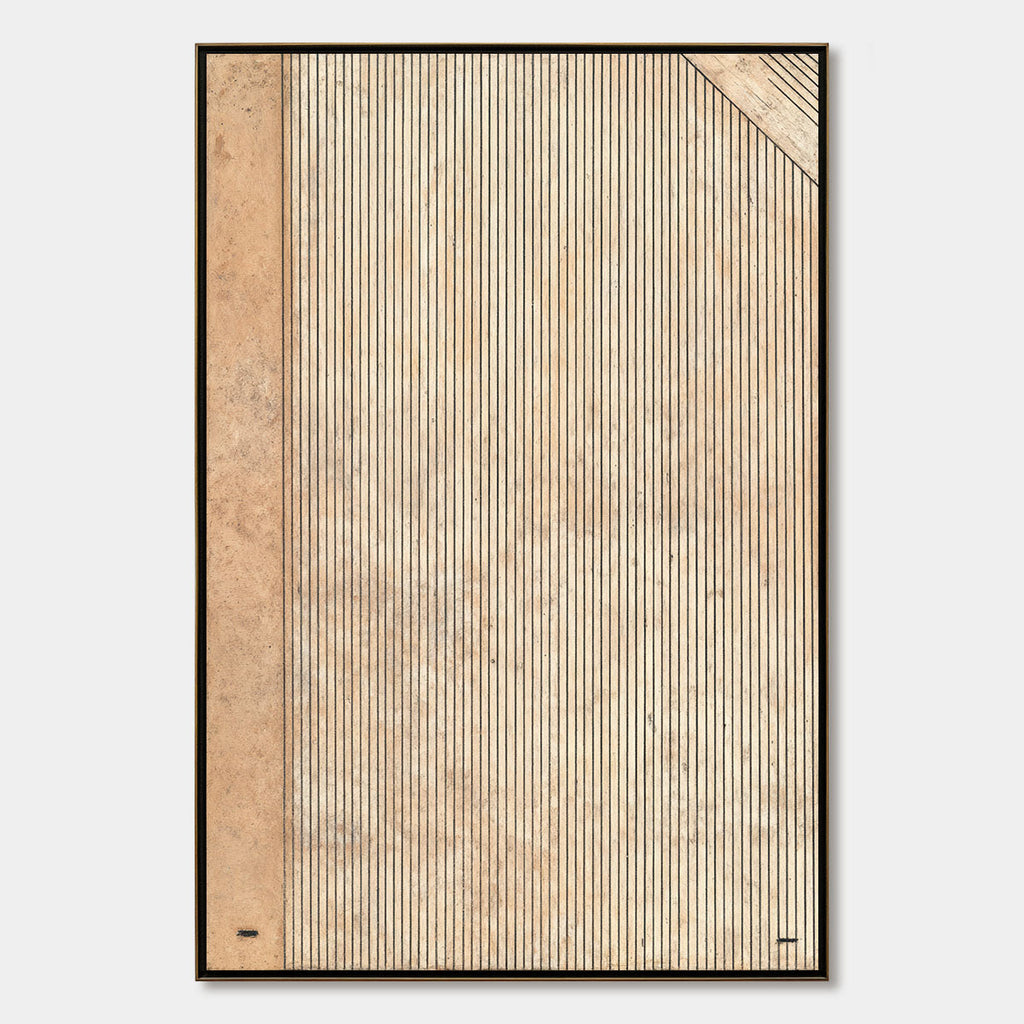 CODEX: Minimalist Architectural Line Art Painting