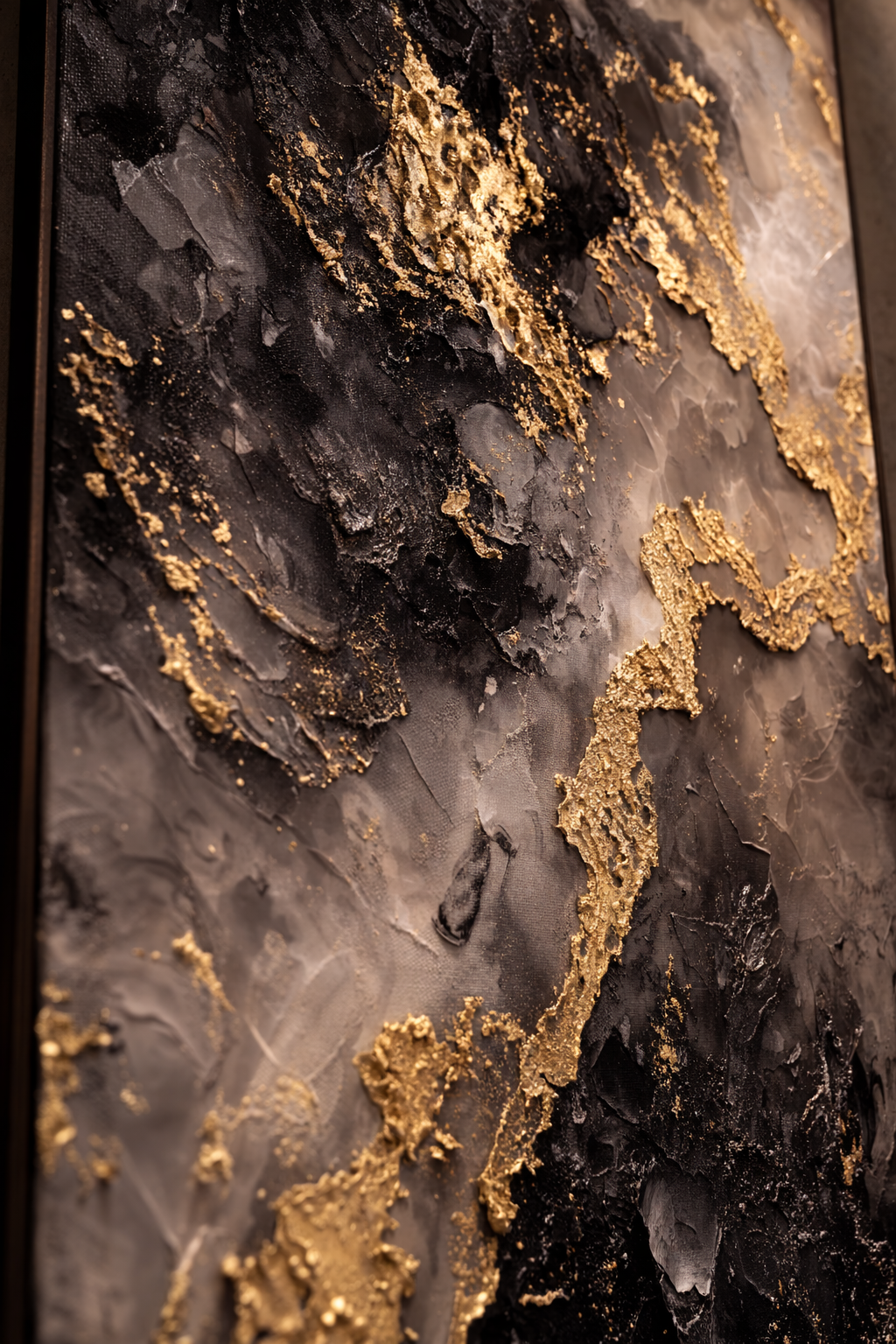 AVIORART Triumph Gold Wall Art Canvas