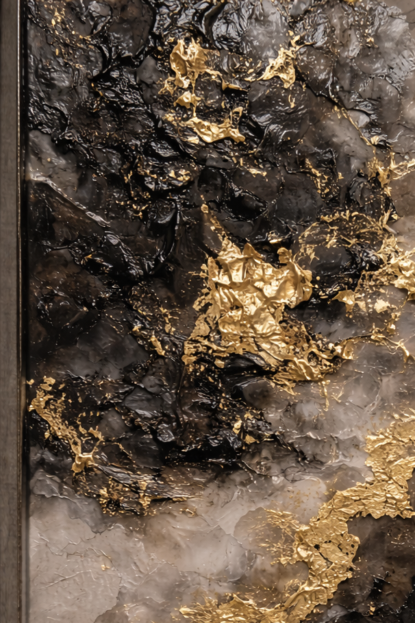 AVIORART Triumph Gold Wall Art Canvas