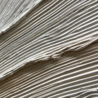 DESERT FLOW beige abstract minimalist textured painting for living room by Isabella Rossi.