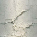 EMERALD HORIZON: Heavily Textured Wabi Sabi Abstract Seascape Painting