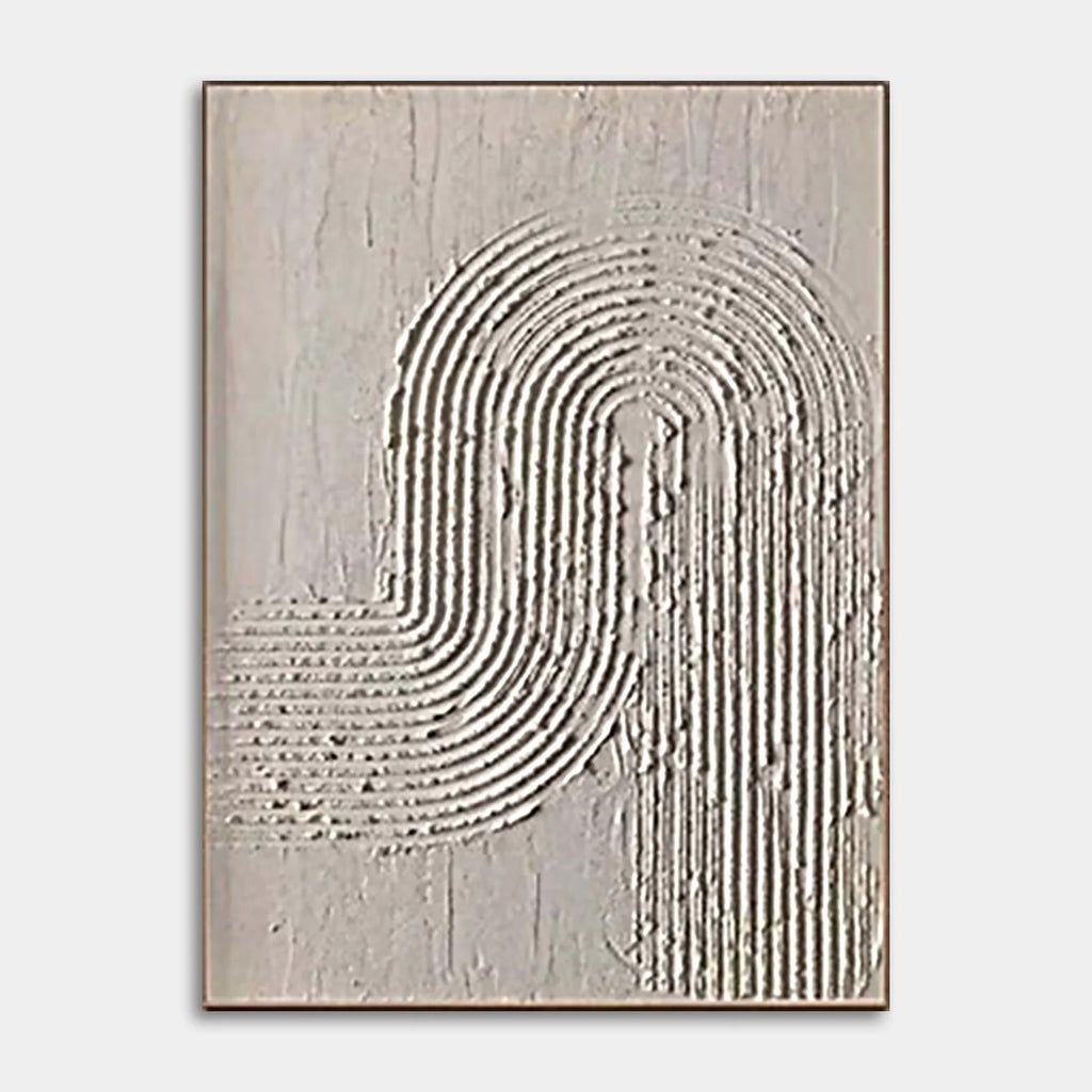IMPRINT CANVAS: Minimalist Textured Wall Art