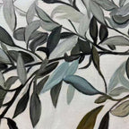 OLIVE BRANCH PANORAMIC: Botanical Painting, Panoramic Wall Art