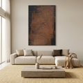 RUSTIC TEXTURE: Textured Earthy Elegance Minimalist Canvas