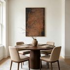 RUSTIC TEXTURE: Textured Earthy Elegance Minimalist Canvas