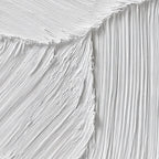 SERENE RIFT: Large Textured White Minimalist Abstract Painting