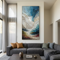 STRATUM: Impasto Journey Through Geological Time Canvas