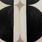 SYMMETRY- Minimalist Geometric Abstract Oil Painting