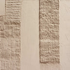 TERRA ALBA: Textured Wabi Sabi Minimalist Abstract Painting