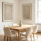 TEXTURED BEIGE GRID SET: Beige Textured Grid Canvas Set Of 2