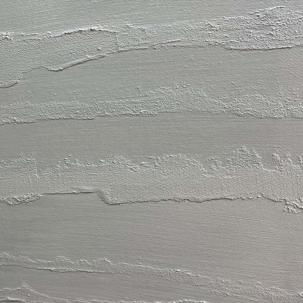 TEXTURED BEIGE LINES: Minimalist Textured Painting