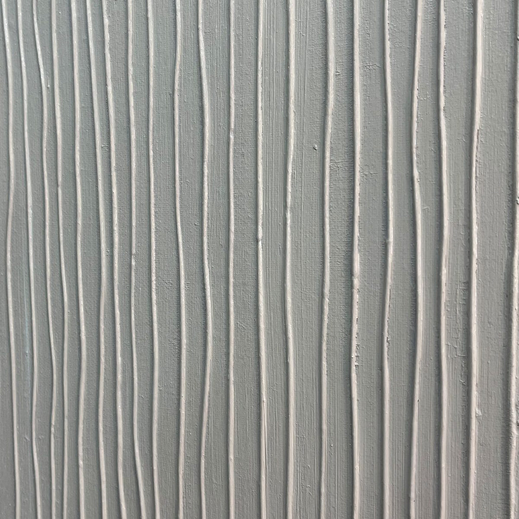 TEXTURED BEIGE LINES: Minimalist Textured Painting