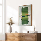 THE ARENA: Textured Abstract Sports Painting with a Minimalist Feel