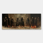 Dark Art, Gothic Decor, Panoramic Wall Art