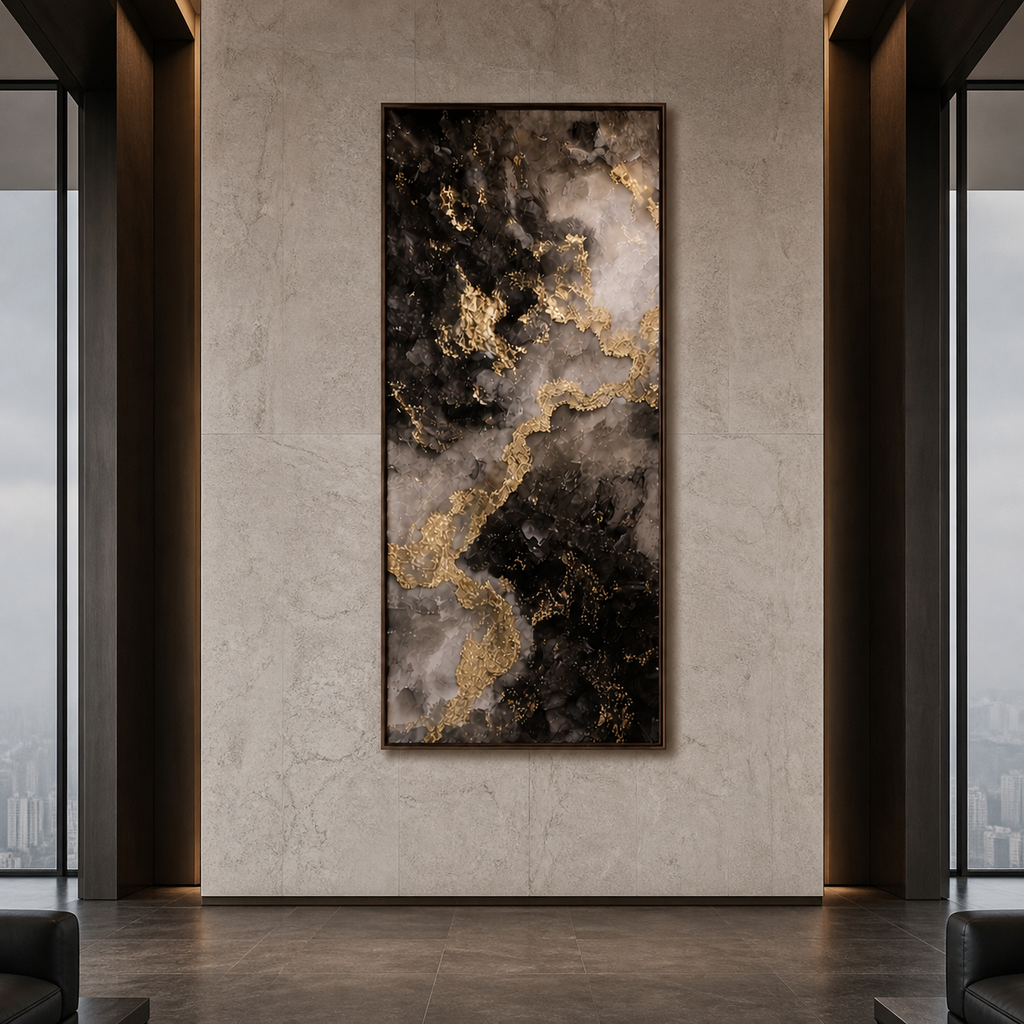 AVIORART Triumph Gold Wall Art Canvas