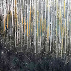 URBAN CASCADE: Large Textured Abstract Palette Knife Painting