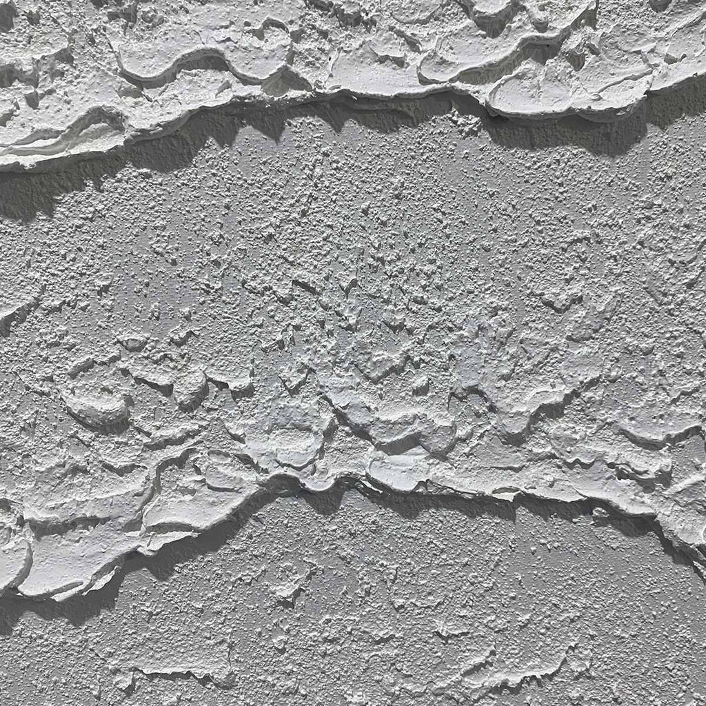 WHITE TEXTURED WAVES DIPTYCH- Textured Abstract Painting Set of 2, Vertical Wall Art