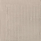 Javier Ramirez Textured Grid Duo beige abstract art, minimalist painting with textured grid and lines for modern decor.