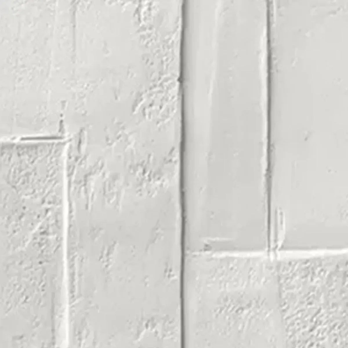 White textured squares diptych by Javier Ramirez. Minimalist white abstract art set of 2, vertical wall art, modern decor.