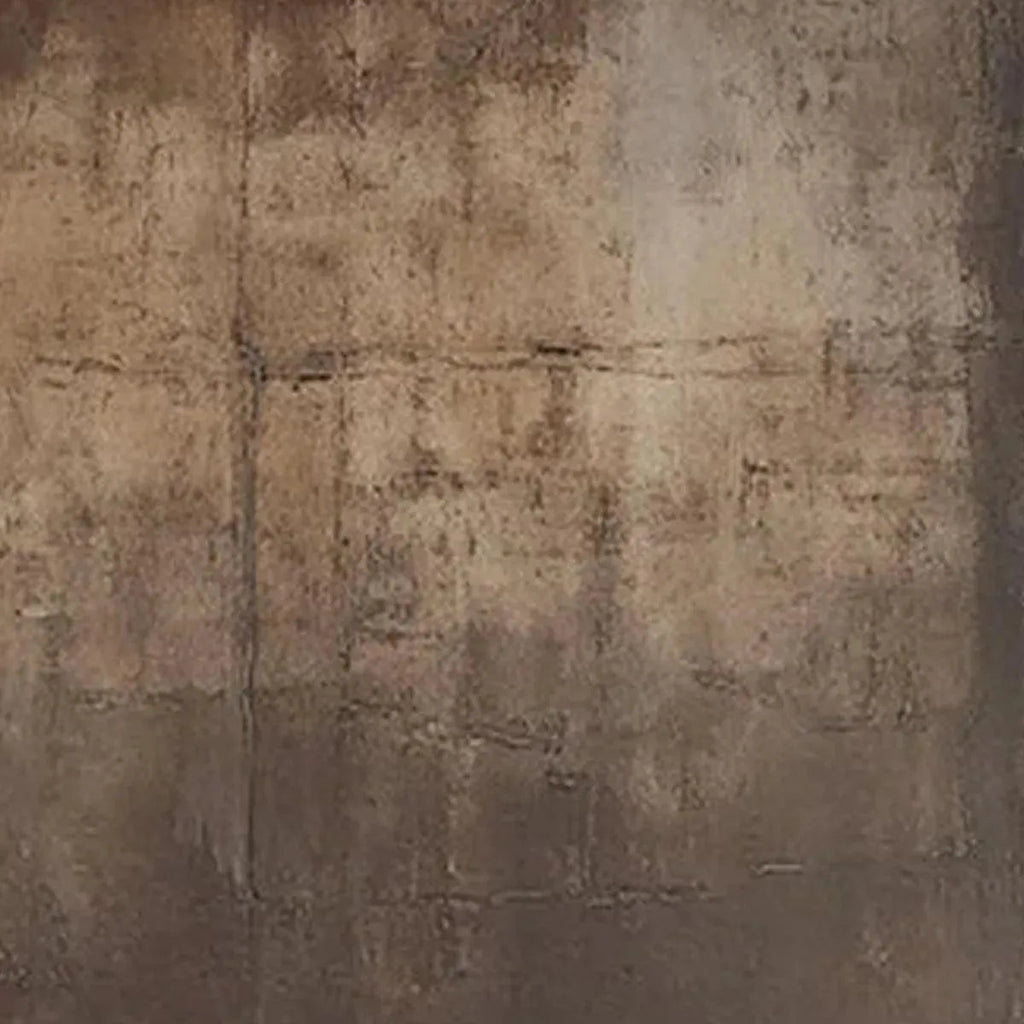 Javier Ramirez's Dark Brown Abstract. Textured, minimalist painting in deep brown hues, perfect for modern spaces.