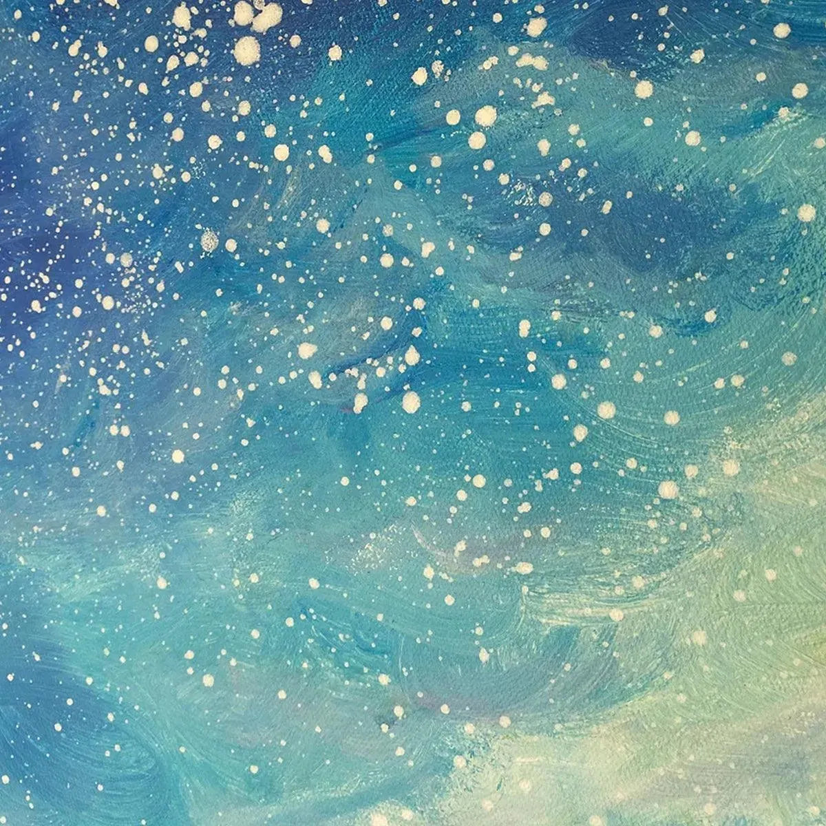 CELESTIAL DREAMSCAPE: Panoramic Starry Night Sky Milky Way Canvas