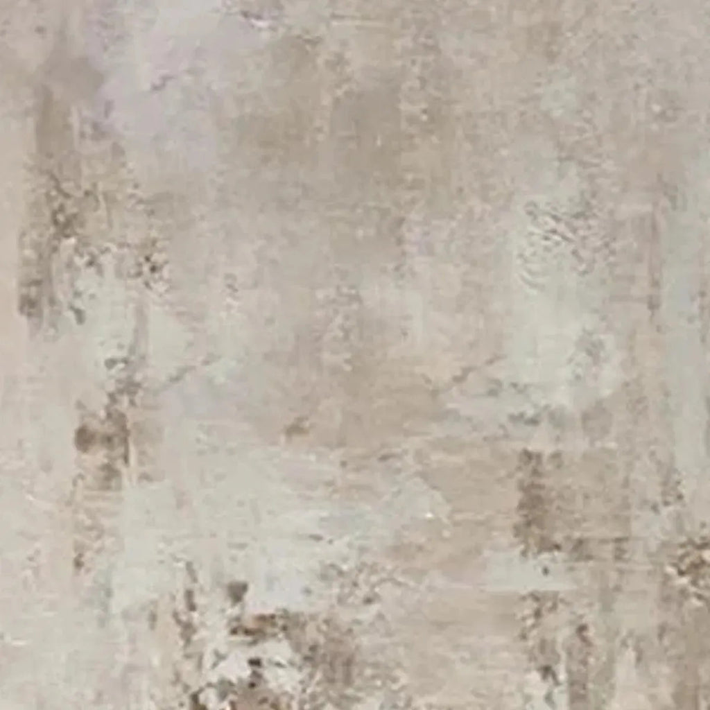 Textured Beige Abstract painting by Javier Ramirez, minimalist artwork with layered texture and neutral beige tones.