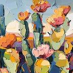 DESERT BLOOM: Prickly Plants Warm Wonder Wall Art