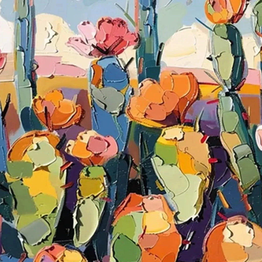 DESERT BLOOM: Prickly Plants Warm Wonder Wall Art