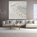 ALPINE RUSH: Ski Wall Art Canvas