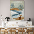 COASTAL REVERIE: Wabi-Sabi Coastal Serenity Painting