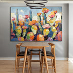 DESERT BLOOM: Prickly Plants Warm Wonder Wall Art