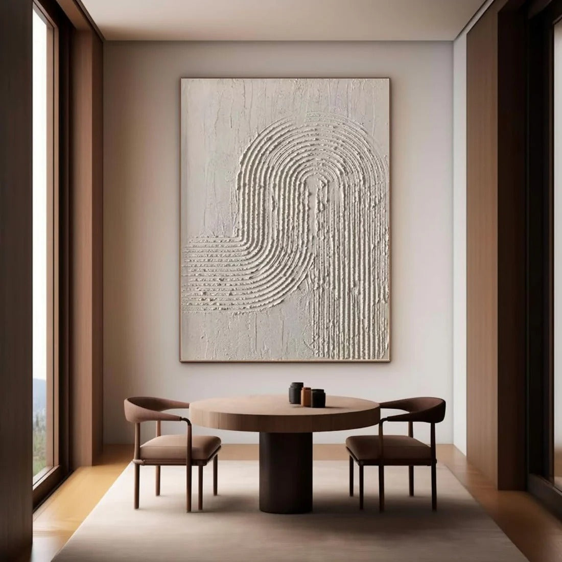 IMPRINT CANVAS: Minimalist Textured Wall Art