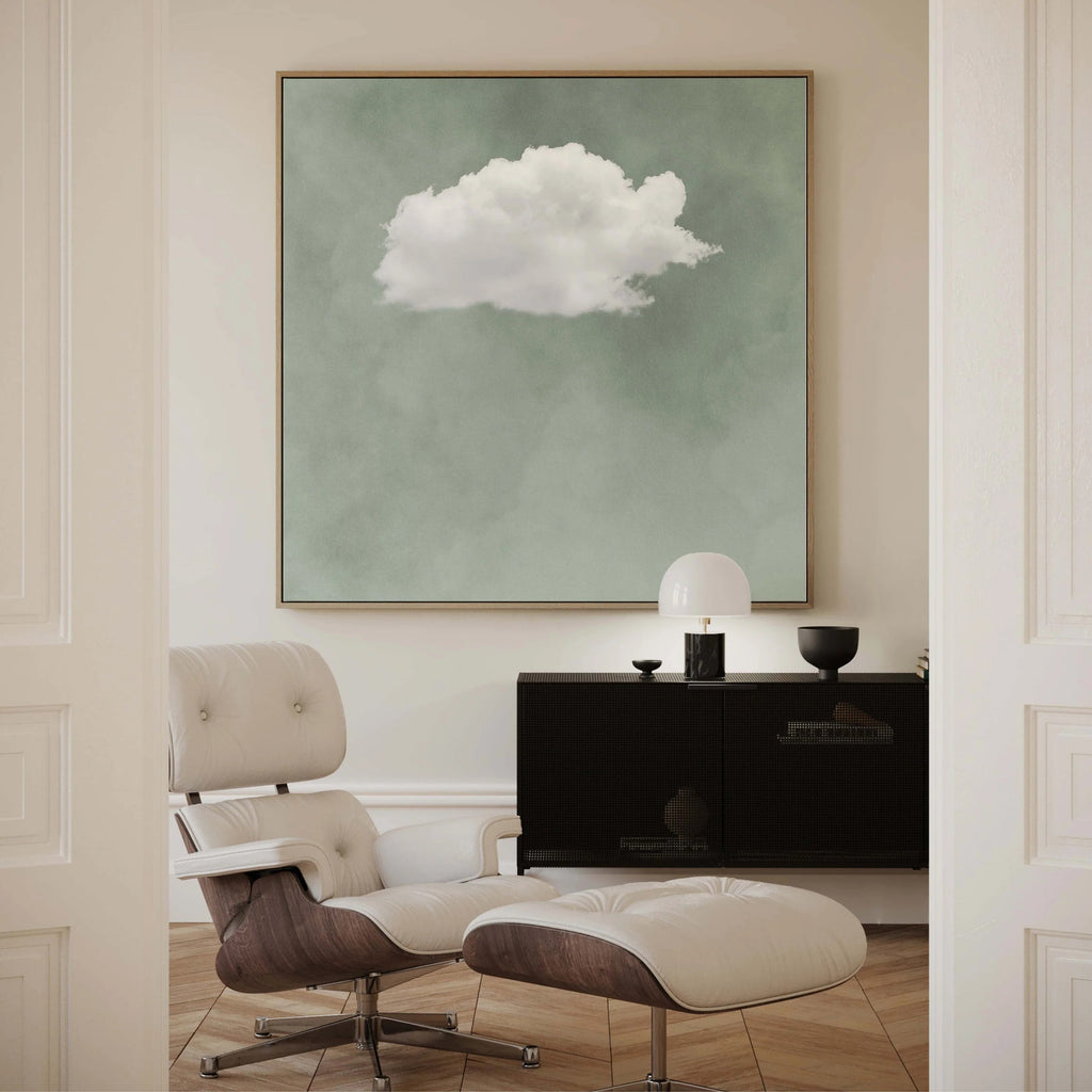 SERENE CLOUD: Minimalist Cloud Wall Art Canvas