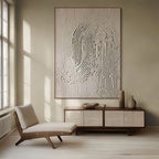 IMPRINT CANVAS: Minimalist Textured Wall Art