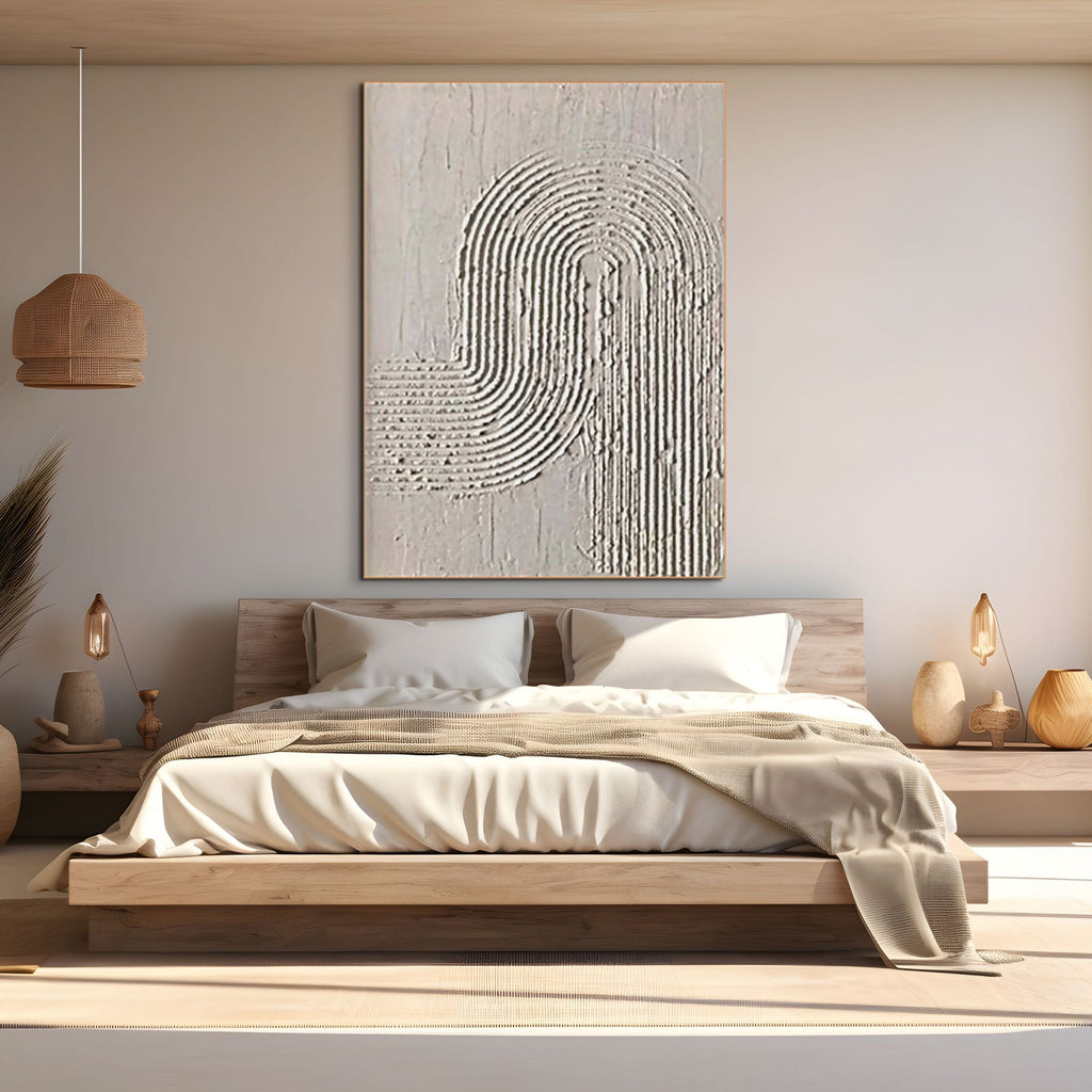 IMPRINT CANVAS: Minimalist Textured Wall Art