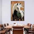 WINDWHISPER: Horse Wall Art Rustic Animal Canvas